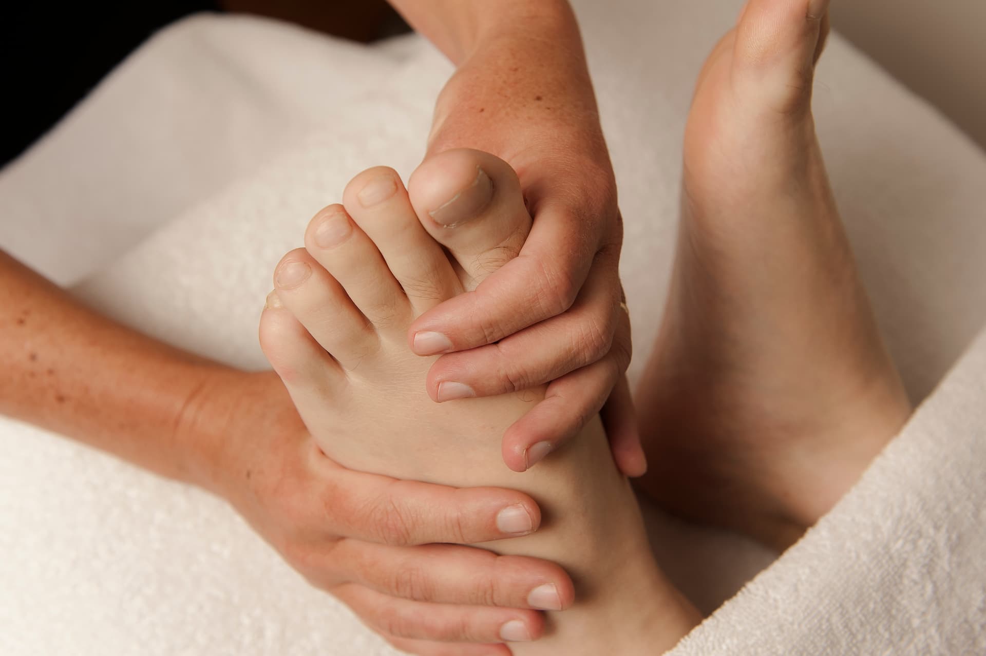 Voetreflex behandeling